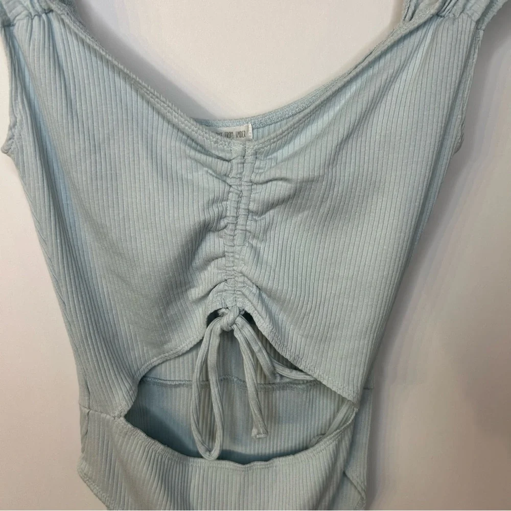 Out From Under from Urban Outfitters Beatrice Cinched Cutout Bodysuit, Size M - Picture 6 of 10